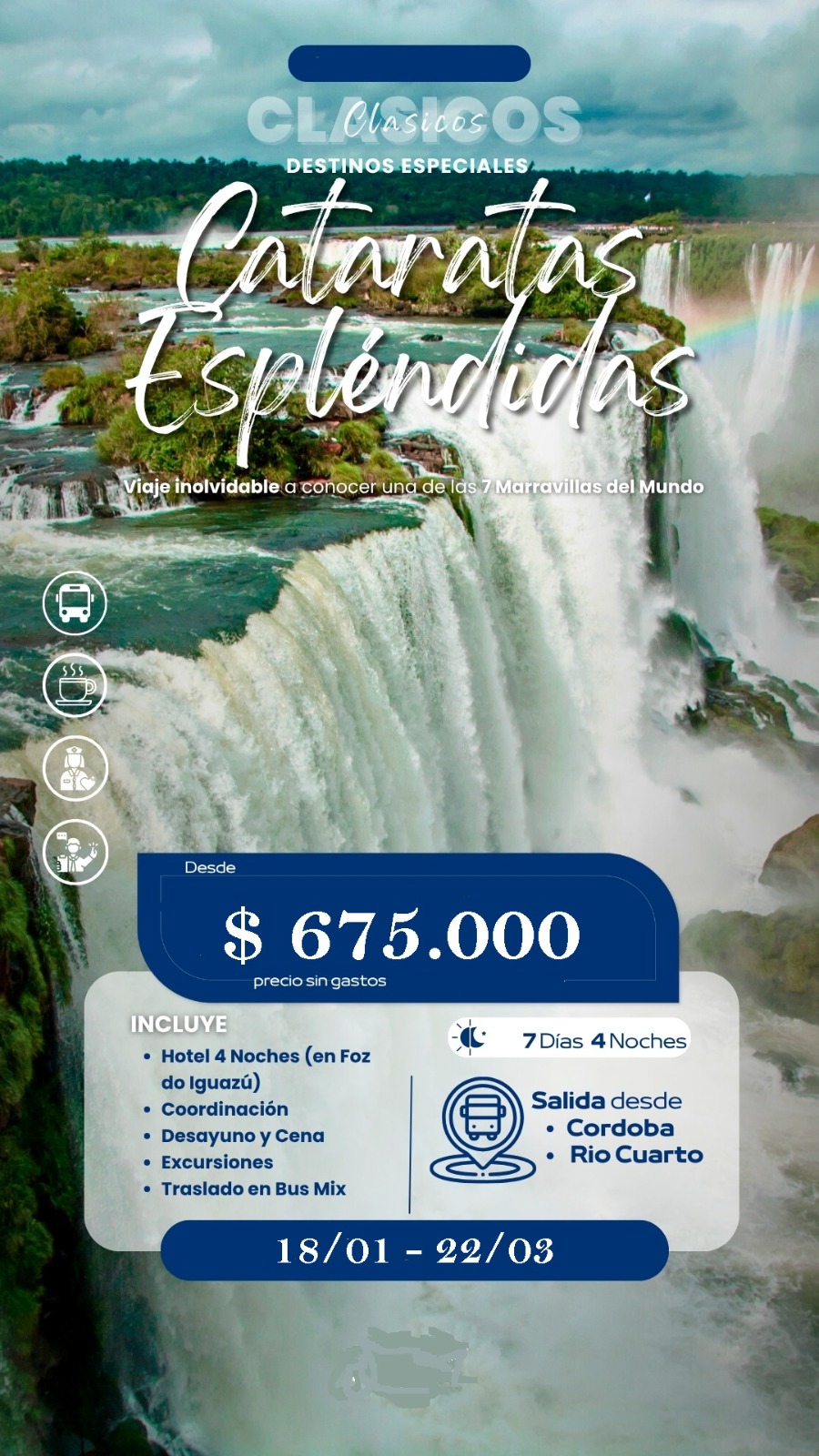 Cataratas en Enero