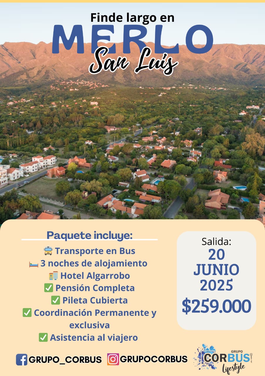 Merlo en junio