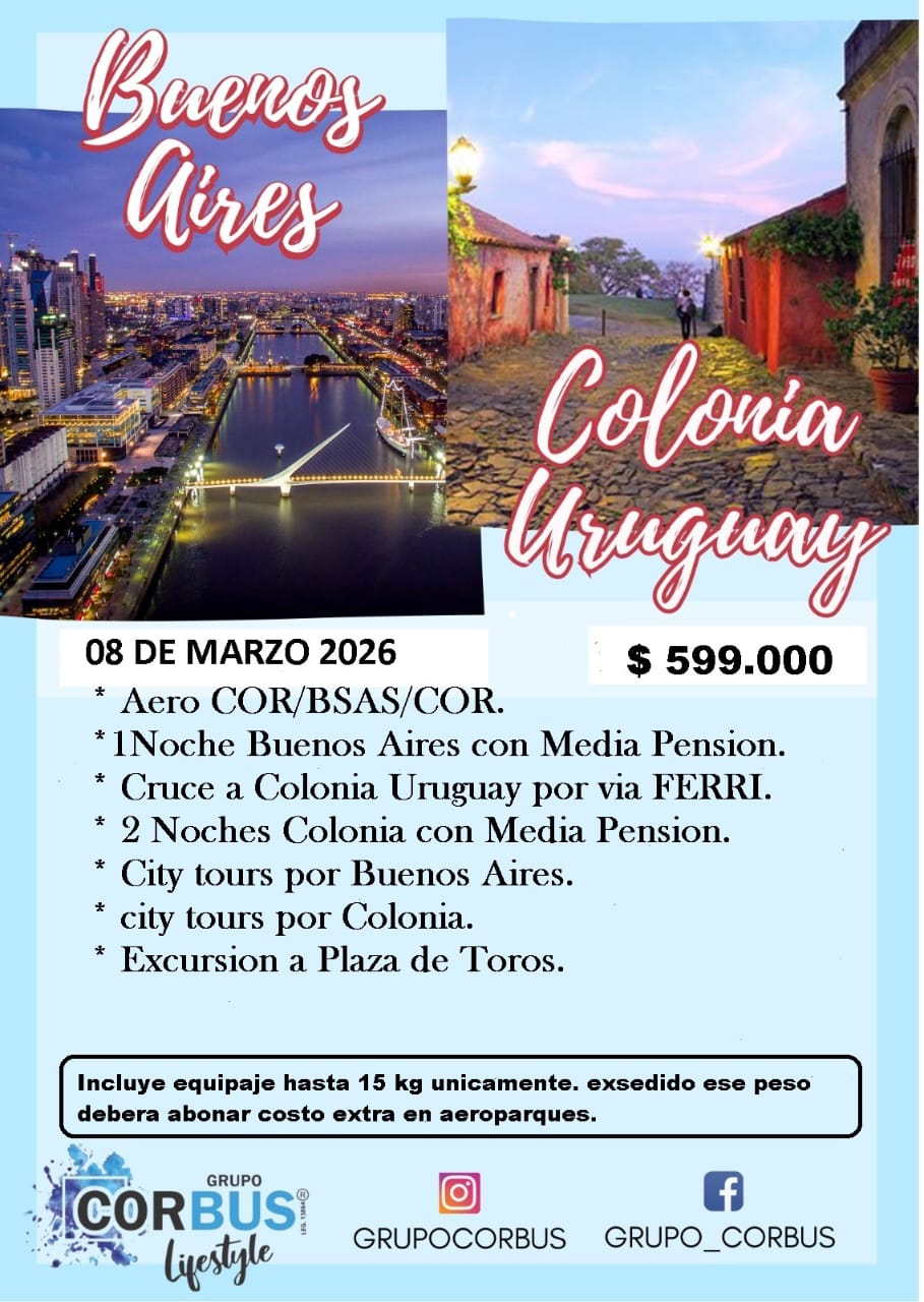 Buenos Aires - Colonia